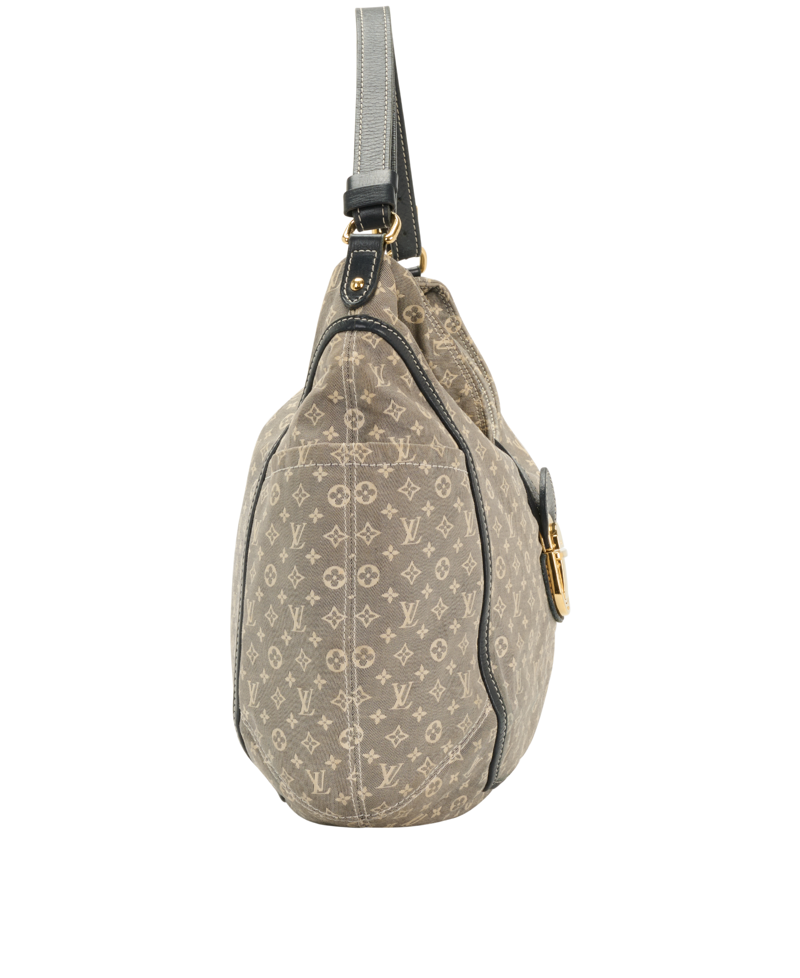 Idylle Romance, &pound;595, Handbags, Blue, Canvas, Side view